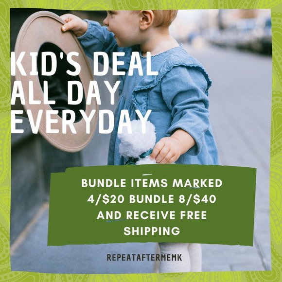 REPEATAFTERMEMK  DEAL Other - KID'S CLOTHES DEAL*ALL DAY*EVERYDAY